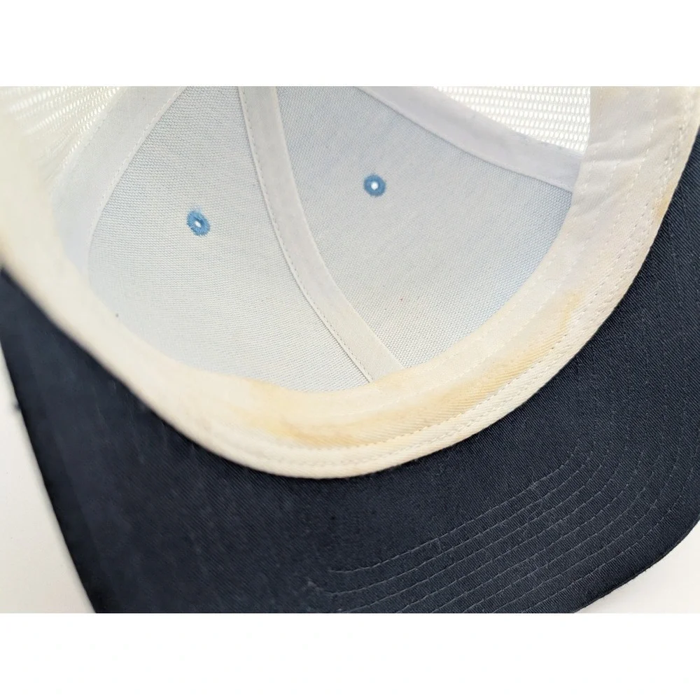 Funny Trucker Hat Blue White Pack That Ass Up Donkey Patch Snapback Cap